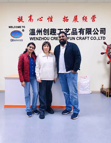 Kupujący dokonali inspekcji fabryki Wenzhou Create Fun Craft Co., Ltd