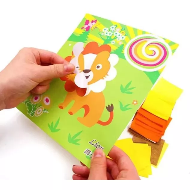 DIY Flock Art Toy