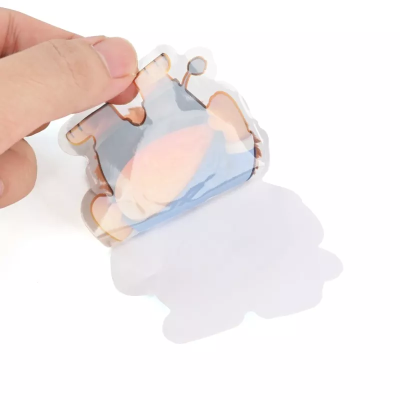 Squishy Peach Butt Puffy Sticker