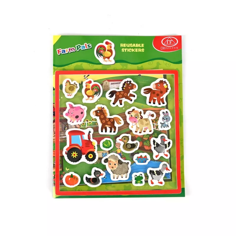 Puzzle z naklejkami magnetycznymi